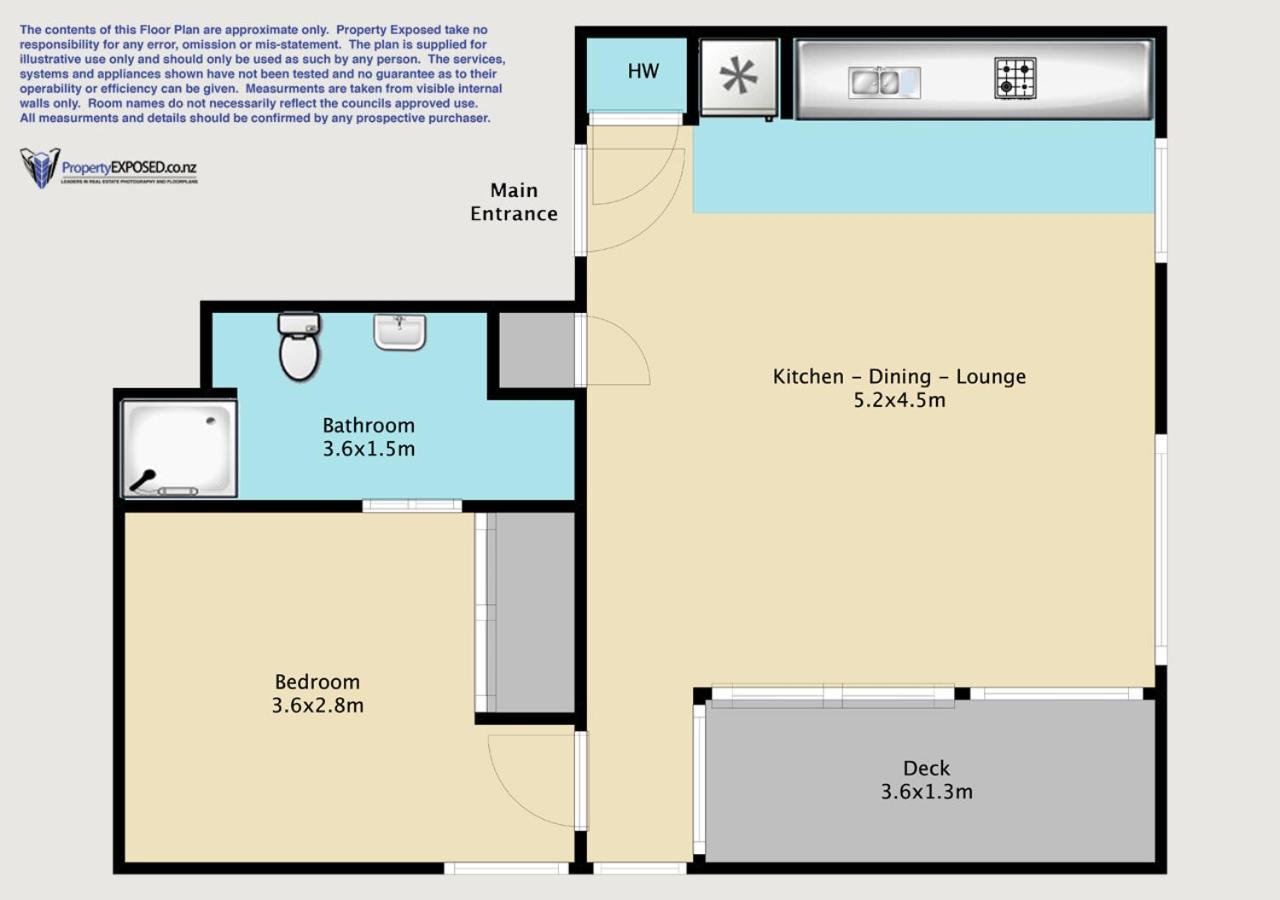 Qv Modern Design 1 Bedroom Apt With Wifi - 856 Auckland Kültér fotó